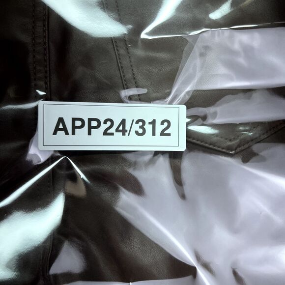 GAP faux leather Skinny Pants - Dark Brown - cropped - Picture 13 of 13